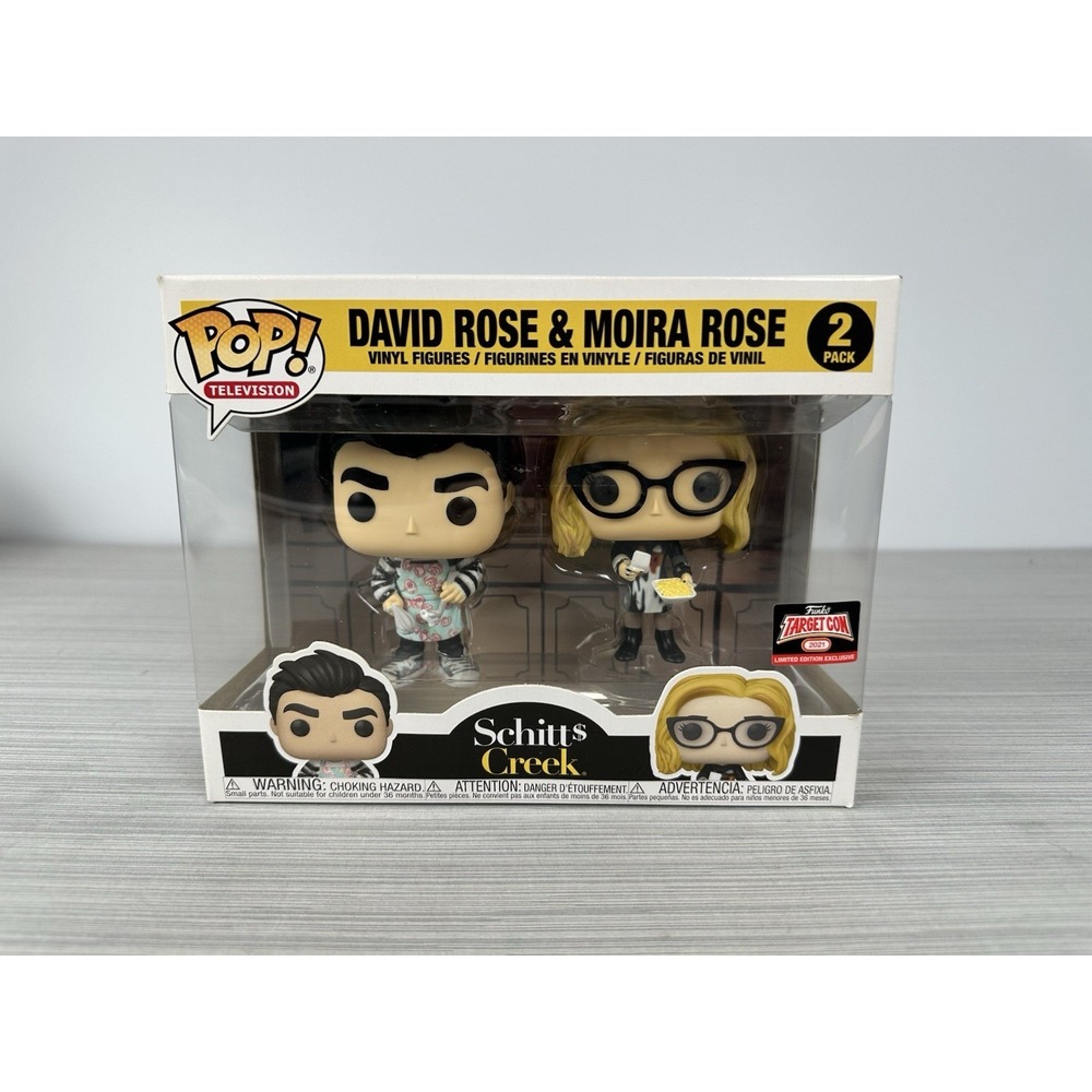 Funko Pop! Vinyl: David Rose & Moira Rose Target Con 2021 (Exclusive)